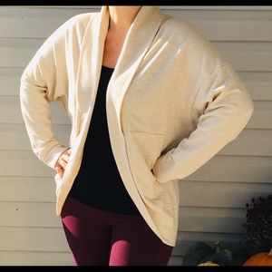 Tommy Hilfiger cocoon athluxe sweatshirt shawl